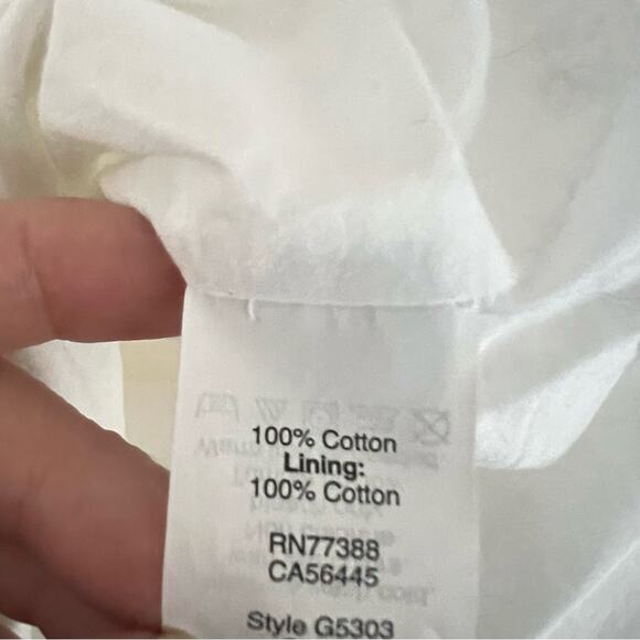 Madewell Eyelet White Cutout Mini Dress - Picture 6 of 6